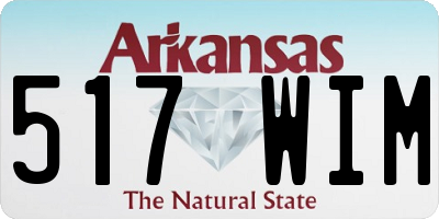 AR license plate 517WIM