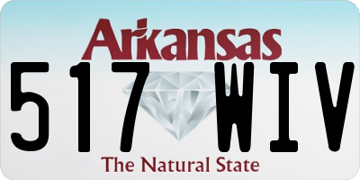 AR license plate 517WIV