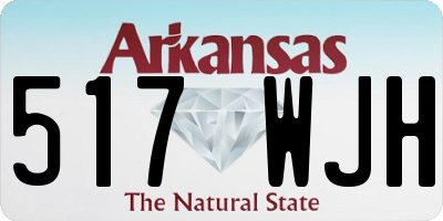 AR license plate 517WJH