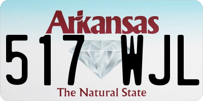 AR license plate 517WJL