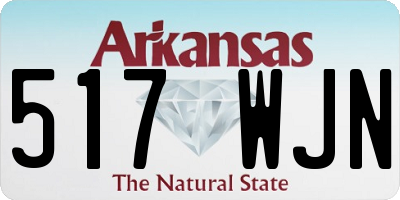 AR license plate 517WJN