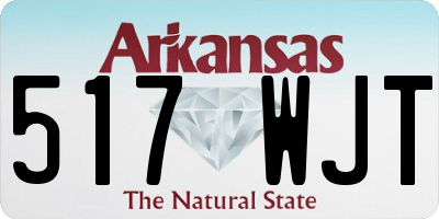 AR license plate 517WJT