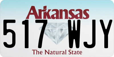 AR license plate 517WJY