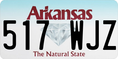 AR license plate 517WJZ