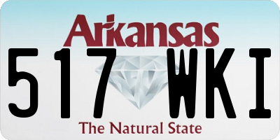 AR license plate 517WKI
