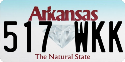 AR license plate 517WKK