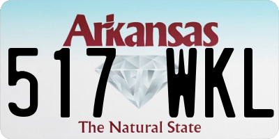 AR license plate 517WKL