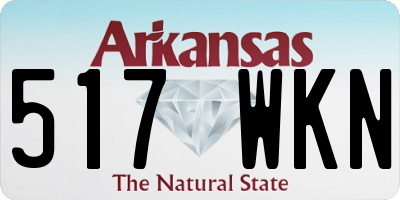 AR license plate 517WKN
