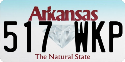 AR license plate 517WKP