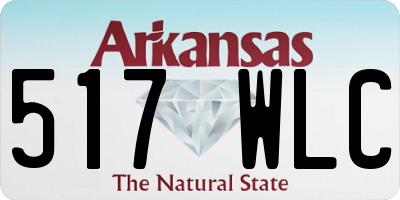 AR license plate 517WLC