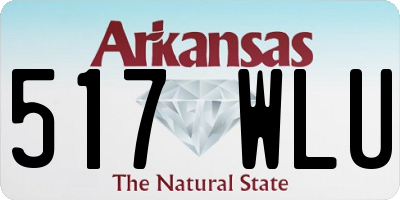 AR license plate 517WLU