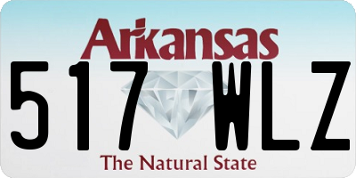 AR license plate 517WLZ