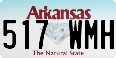 AR license plate 517WMH