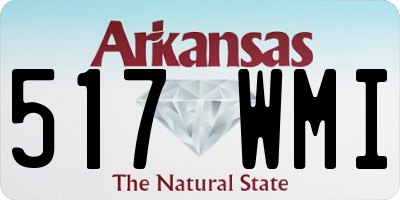 AR license plate 517WMI