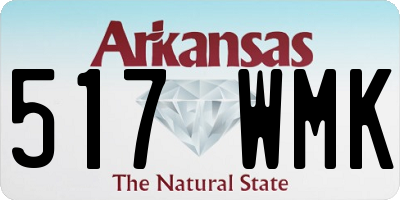 AR license plate 517WMK
