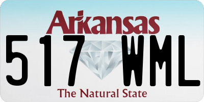 AR license plate 517WML