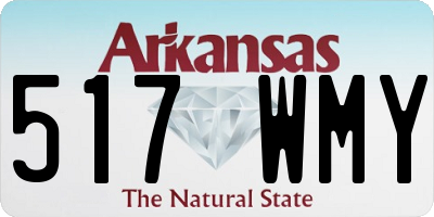 AR license plate 517WMY