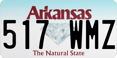 AR license plate 517WMZ