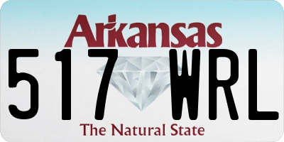 AR license plate 517WRL