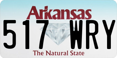 AR license plate 517WRY
