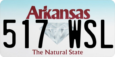 AR license plate 517WSL