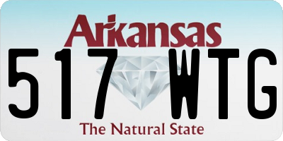 AR license plate 517WTG