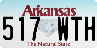 AR license plate 517WTH