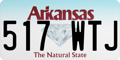 AR license plate 517WTJ