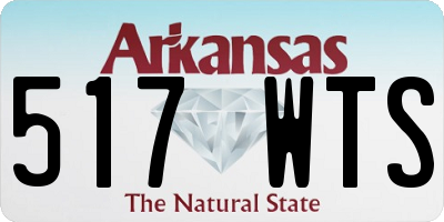 AR license plate 517WTS