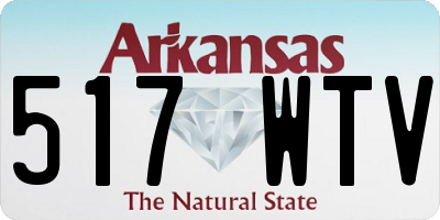 AR license plate 517WTV