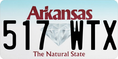 AR license plate 517WTX