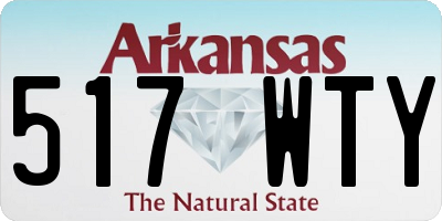 AR license plate 517WTY
