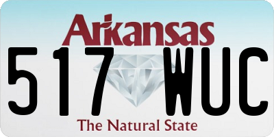 AR license plate 517WUC