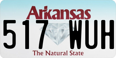 AR license plate 517WUH