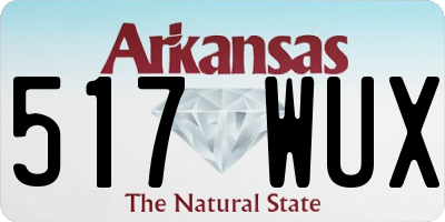 AR license plate 517WUX