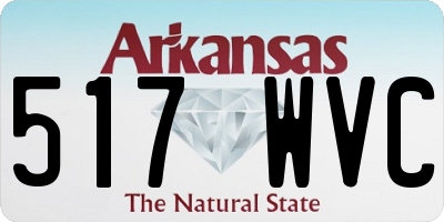 AR license plate 517WVC