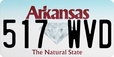 AR license plate 517WVD