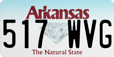 AR license plate 517WVG