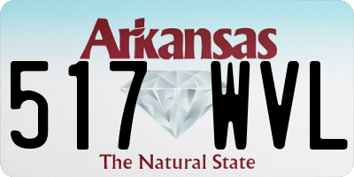 AR license plate 517WVL