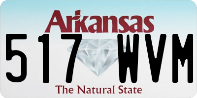 AR license plate 517WVM