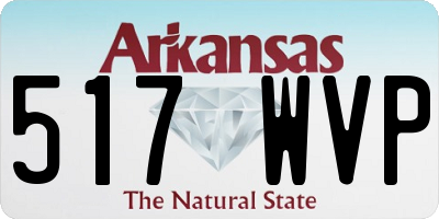 AR license plate 517WVP