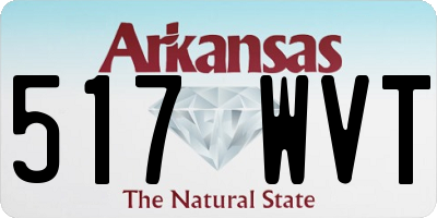 AR license plate 517WVT