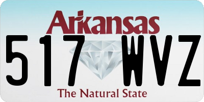 AR license plate 517WVZ