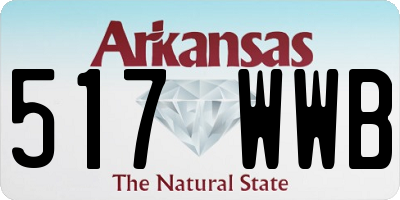 AR license plate 517WWB