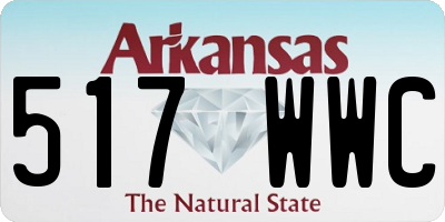 AR license plate 517WWC