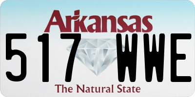 AR license plate 517WWE