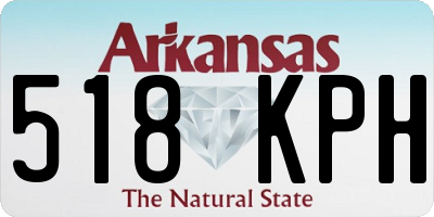 AR license plate 518KPH