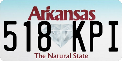 AR license plate 518KPI