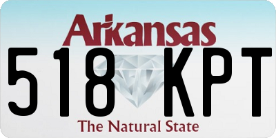 AR license plate 518KPT