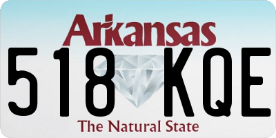 AR license plate 518KQE